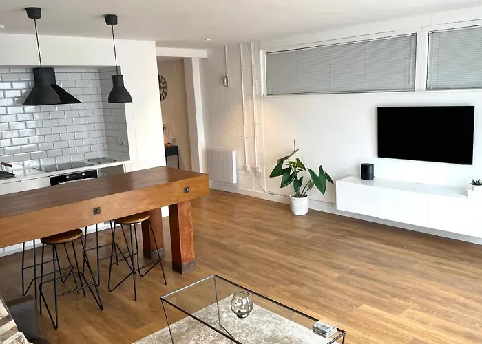 Spacious Industrial Style Apartment